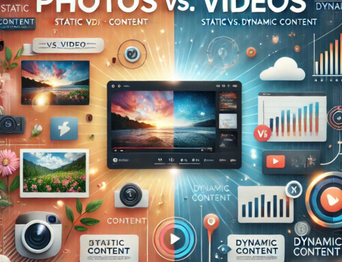 Marketing Materials: Photos vs. Videos, Static vs. Dynamic